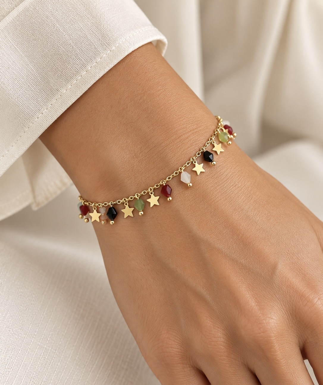 Pulseira Constelação Dourada